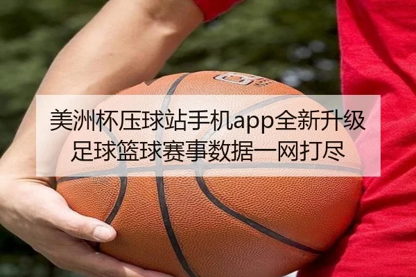 美洲杯压球站手机app全新升级 足球篮球赛事数据一网打尽